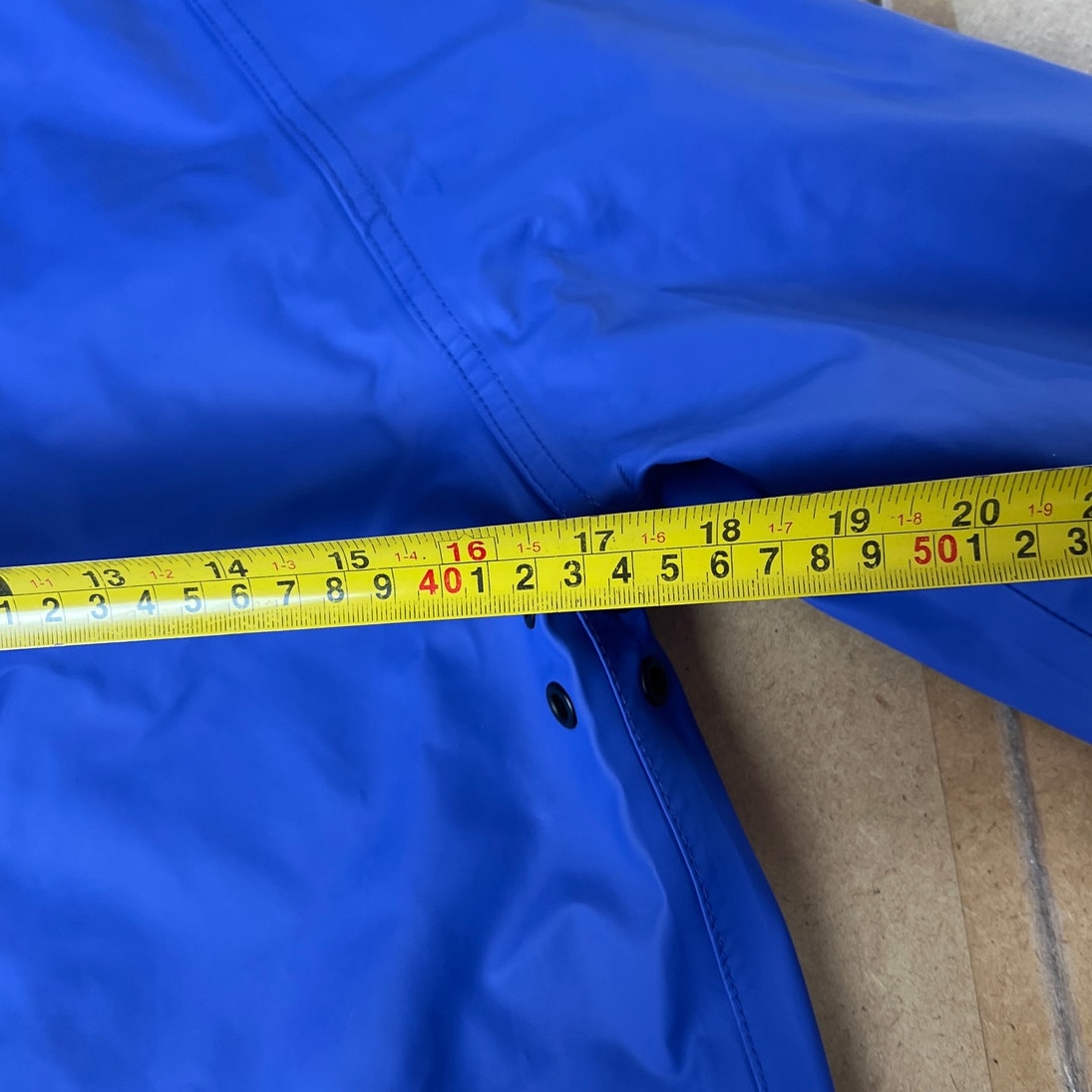 Blaest By Lilleboe Norwegian Design Blue 542 XS Rain Coat Insulated Hooded