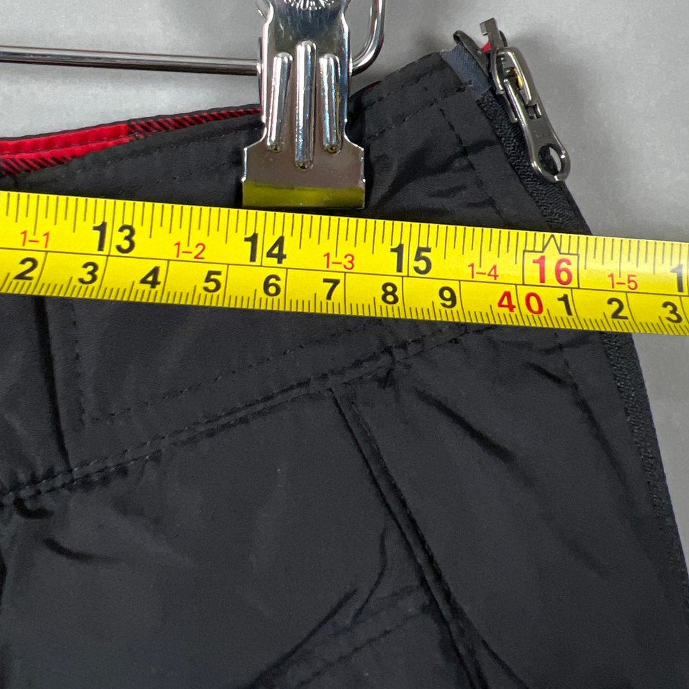 Heim-Made Minne Mini Skirt Black Puffer Down Reversible *Dimension In Picture*