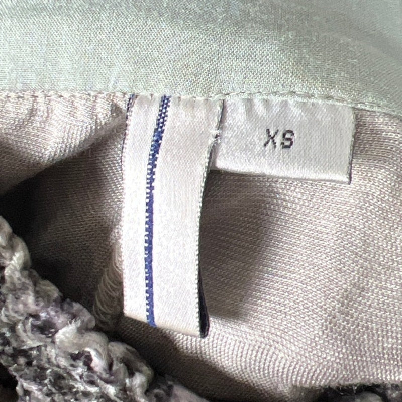 Anthropologie High Rise Velvet Dove Wide Leg Pant Women's Size XS