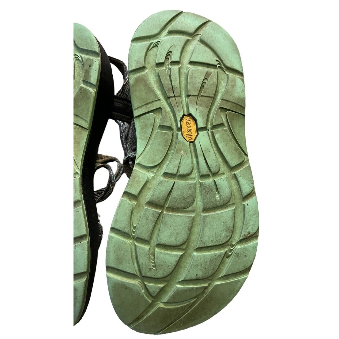 Chaco Women's Sandals Size 8 Green Purple Adjustable Strap