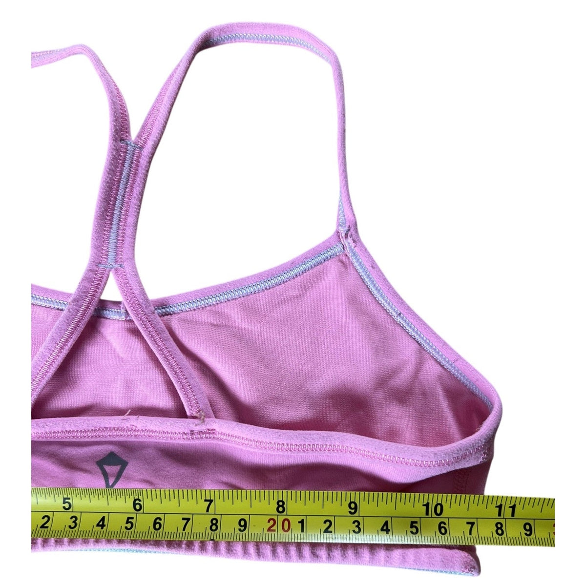 Avia Camisole Tank Girls Size 6-7 Pink Racerback Sports Bra Cami 1 Pack Active
