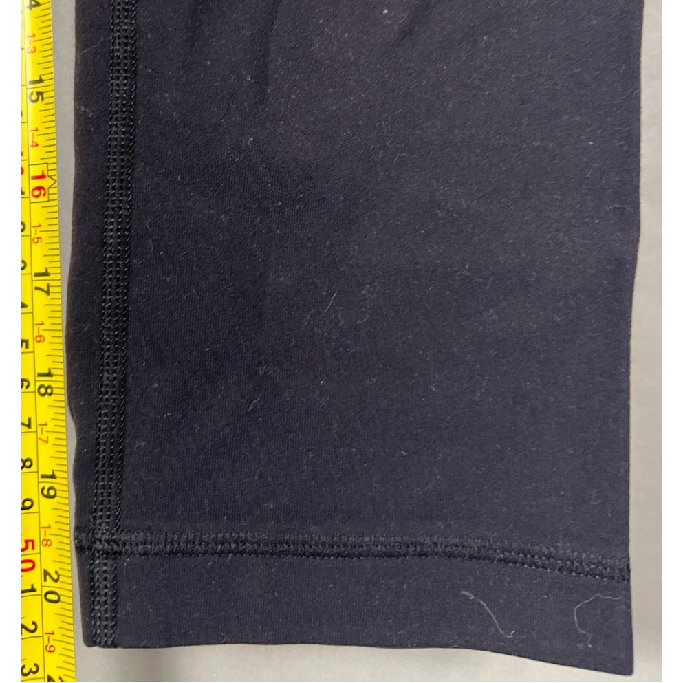 Lululemon Pants Womens 6 Black Athletic Compression Cropped Leggings