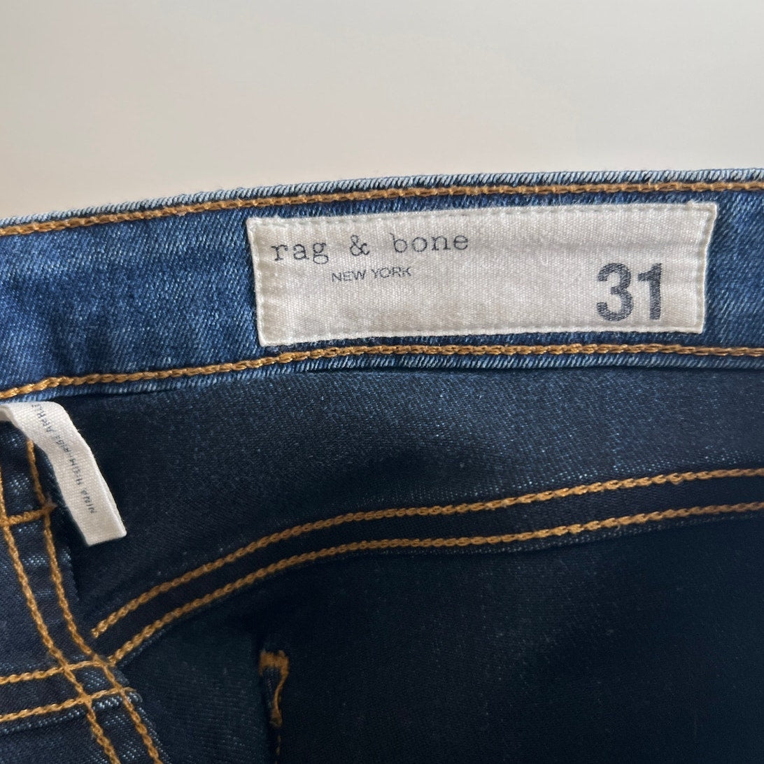 Rag & Bone New York Mens Size 31 Stretch Jean