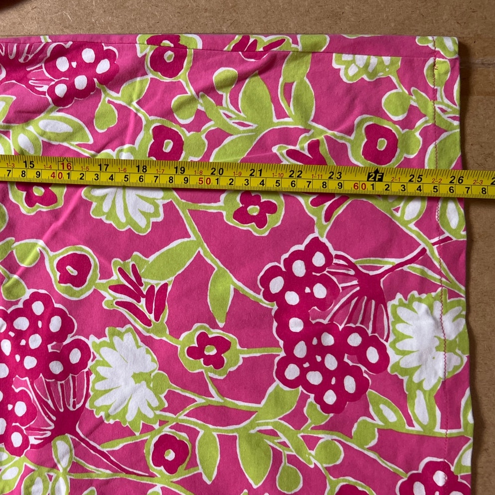 Lilly Pulitzer Pink Floral Women Off The Shoulder Top Size XS