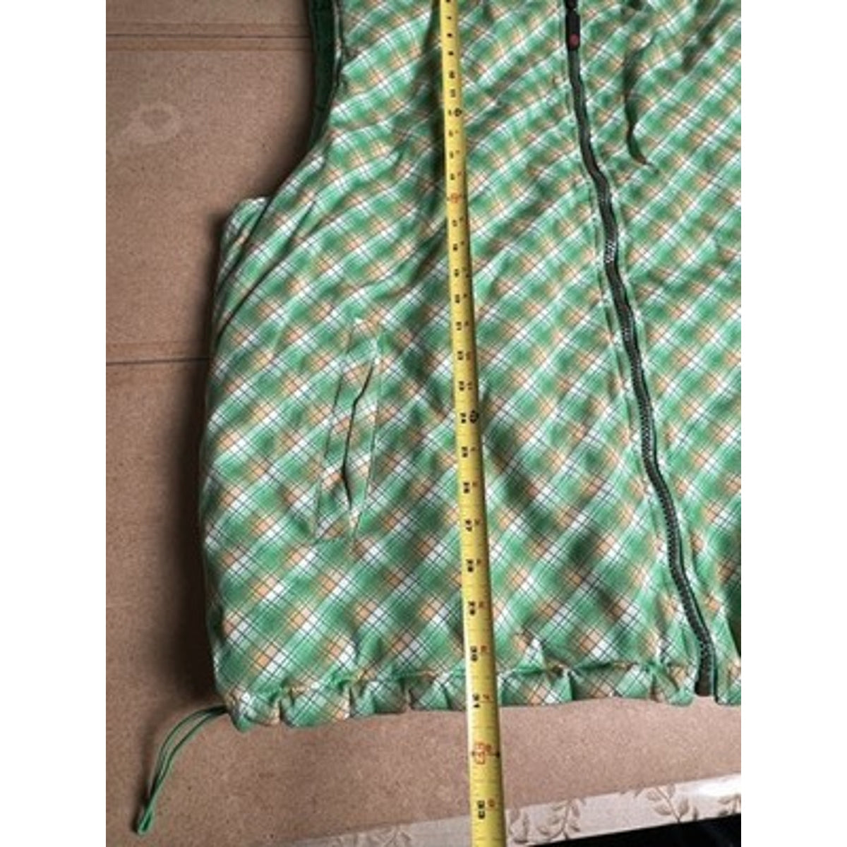 Noiz Sweater Mens 3XL Green Vest Quilted Reversible Insulated Pockets Full Zip