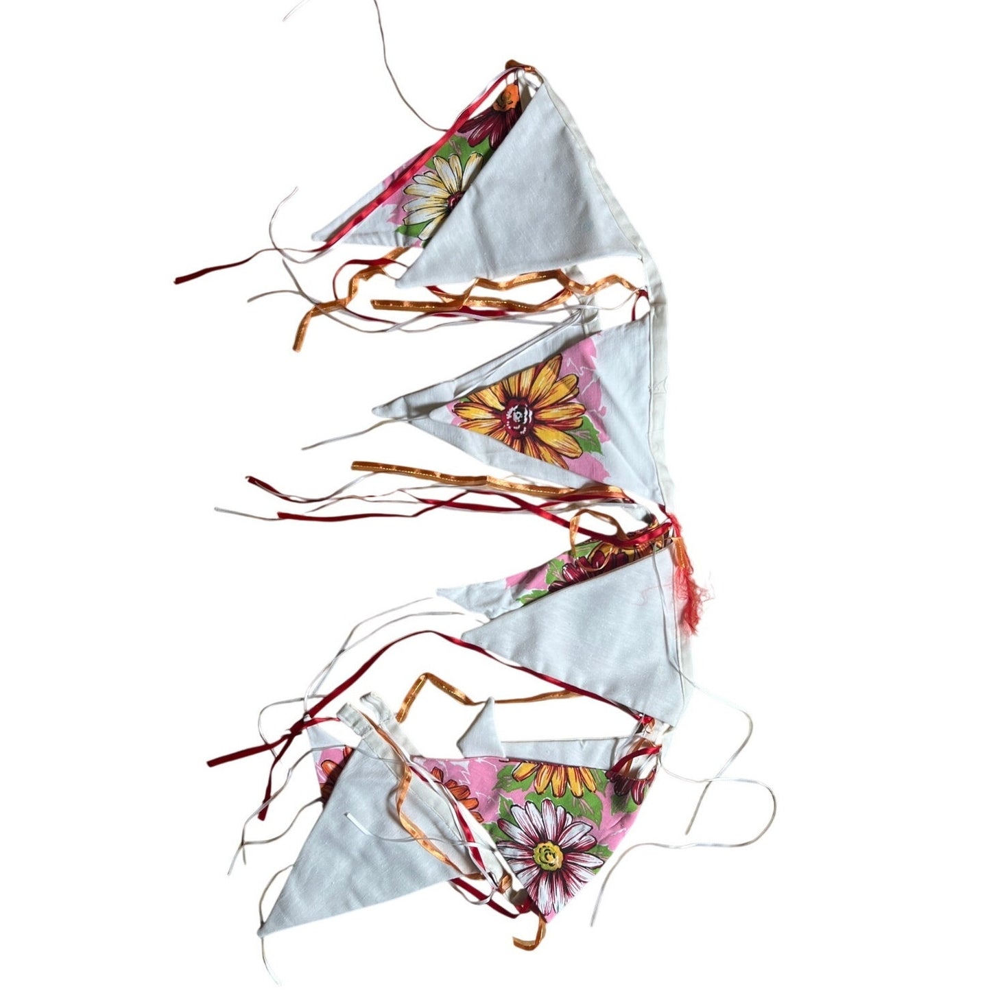 Floral Multi-Color Bunting Flag *Dimensions in Picture*