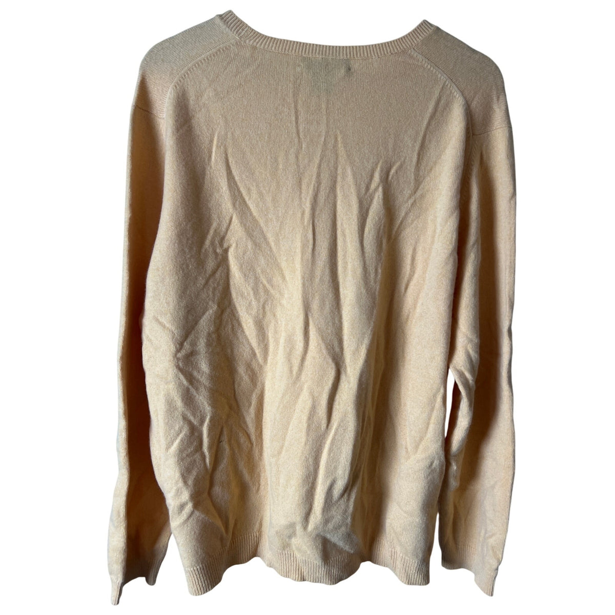 Land's End XL Orange Pullover Women's Sweater Long Sleeve