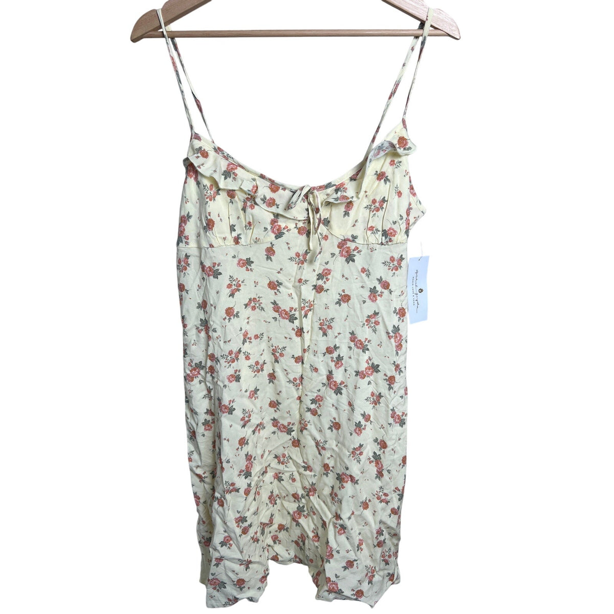 Spiritual Gangster All Day Challis Cami Floral NWT Dress Large