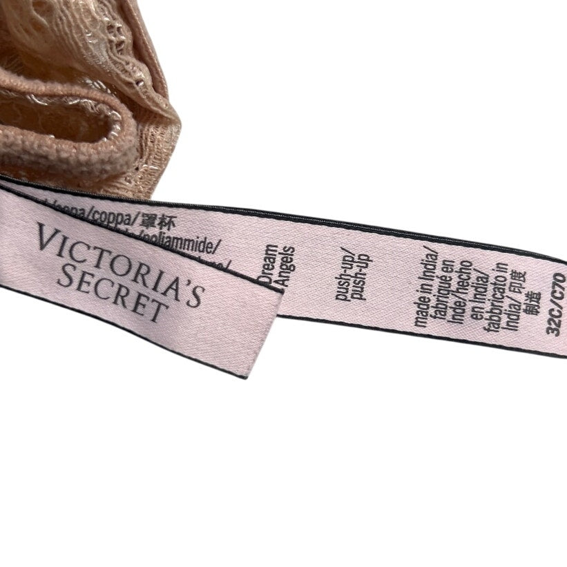 Victoria's Secret Push-up Dream Angels Tan Bra 32C