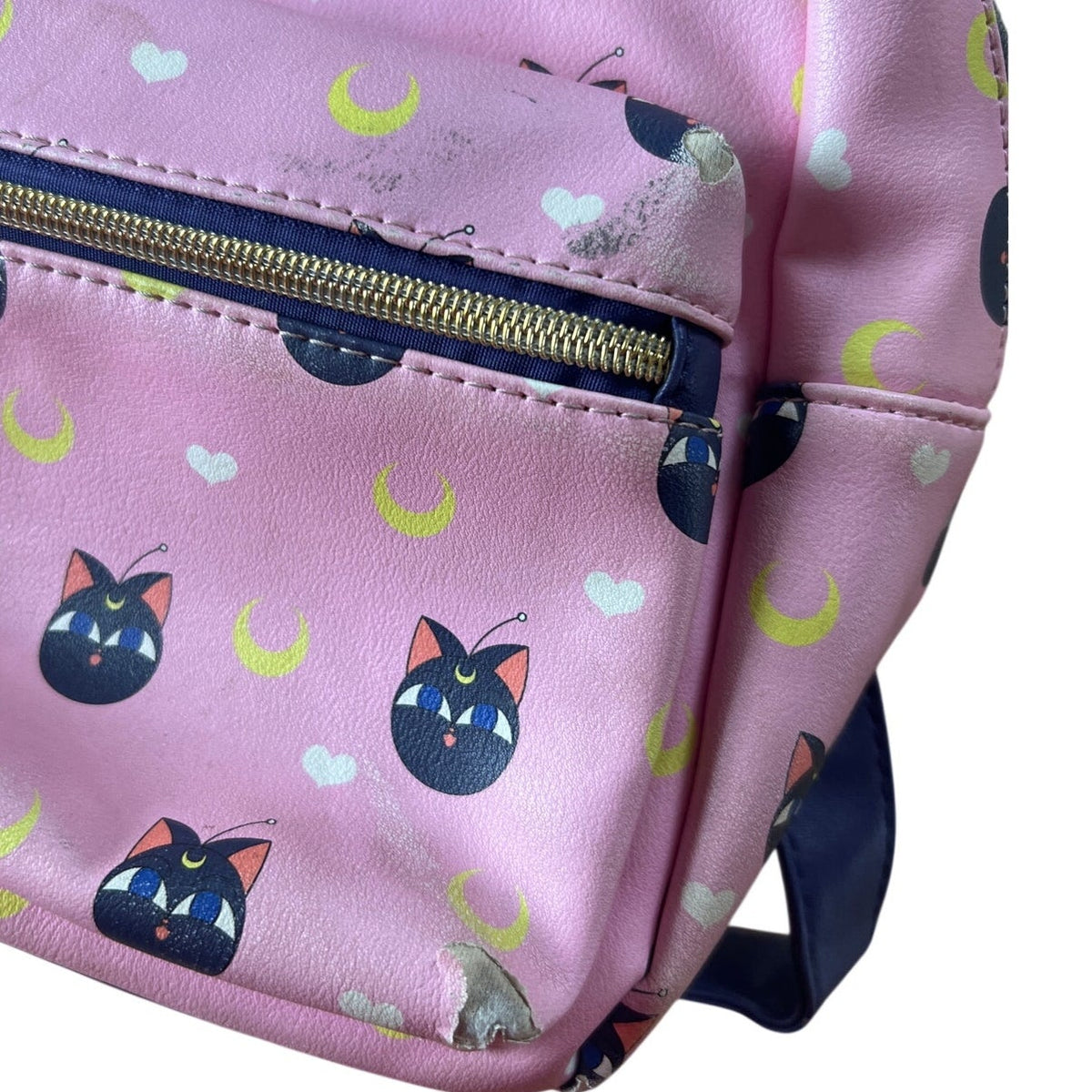 Loungefly Sailor Moon Luna Mini Backpack Pink