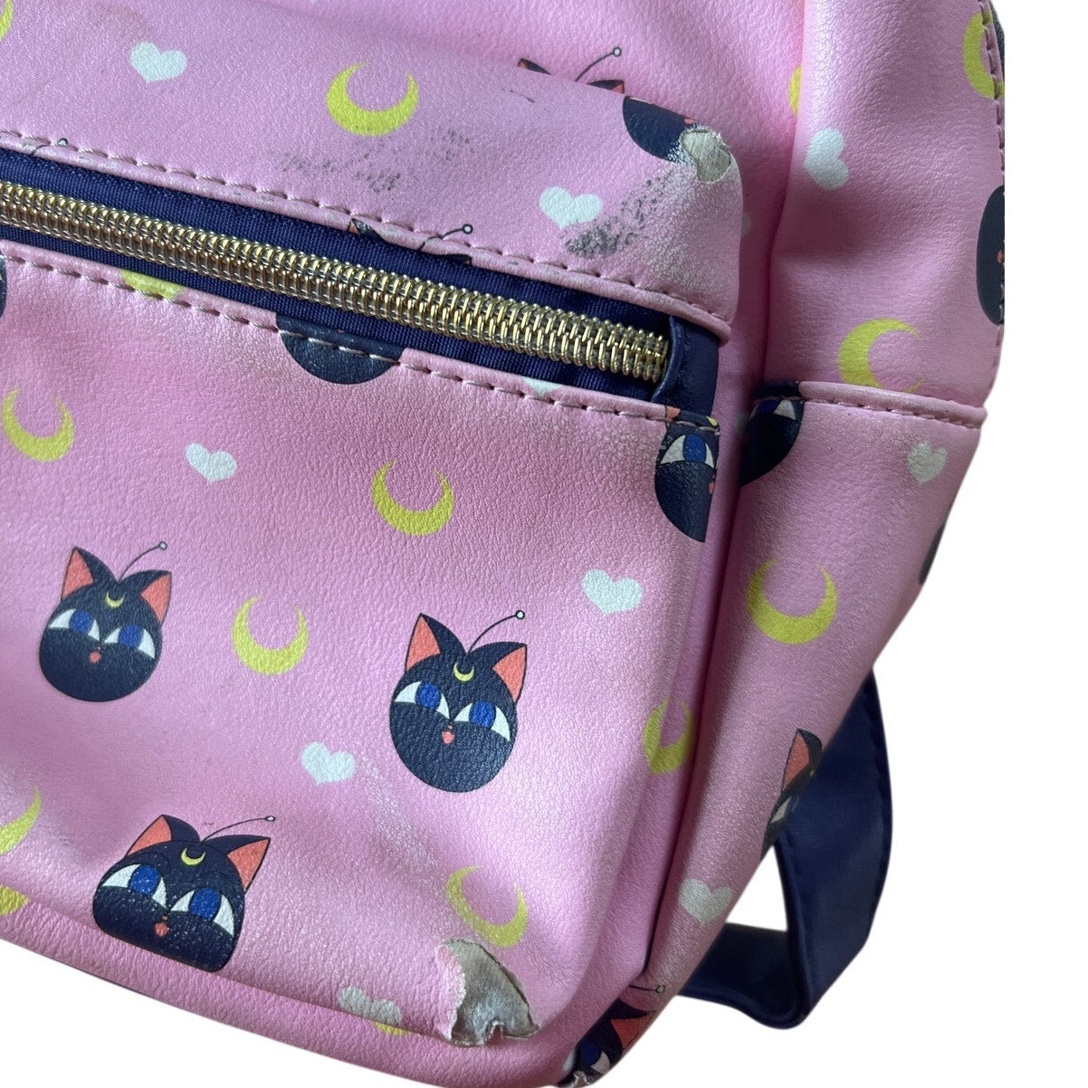 Loungefly Sailor Moon Luna Mini Backpack Pink