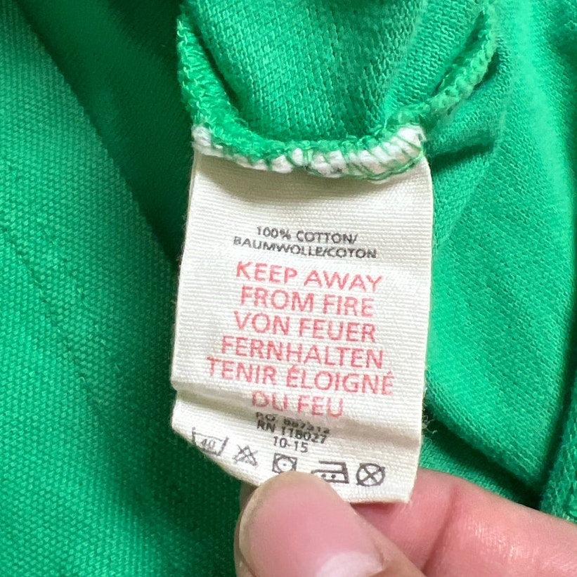 Mini Boden Green Polo Shirt Boys Top Size 7-8Y