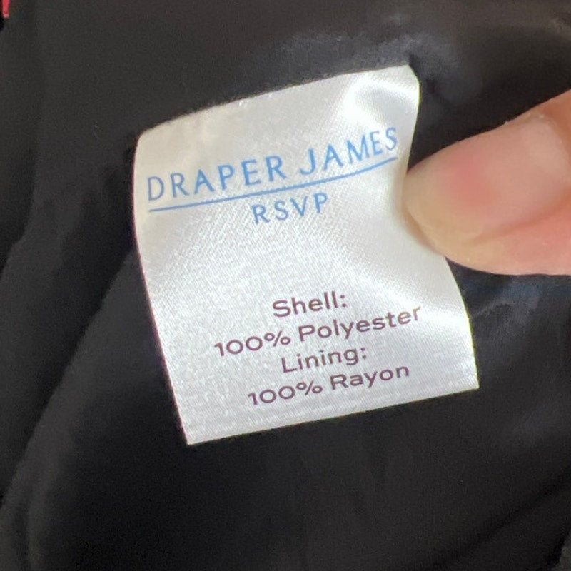 Draper James RSVP XL Polyester Long Sleeve Ruffle Midi Dress