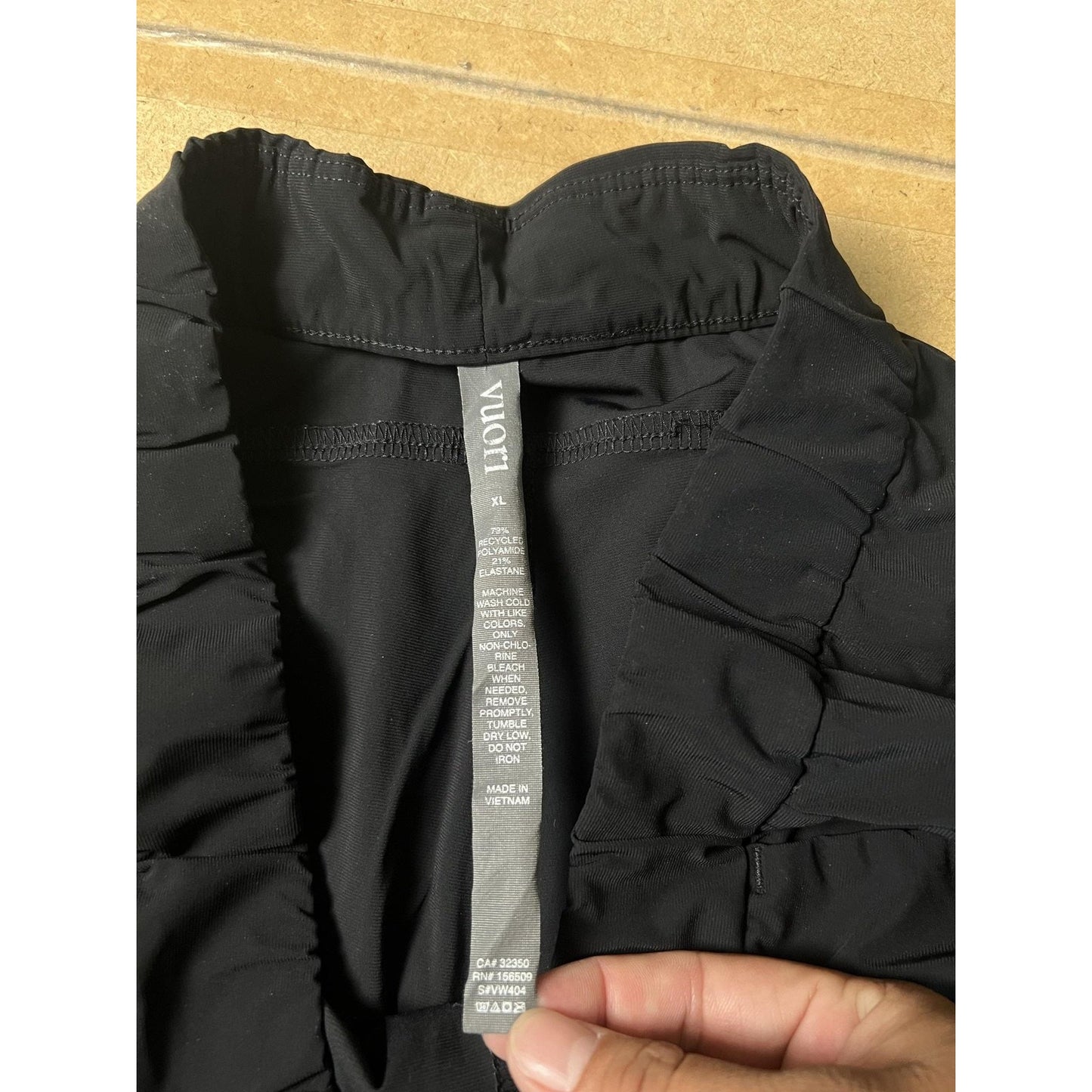 Vuori Pants Womens XL Black Jogger Pull On Elastic Waist Pockets Stretch