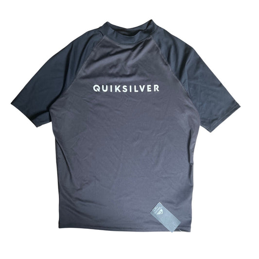 NWT Quiksilver Black UV Men Size 2XL Swim Top