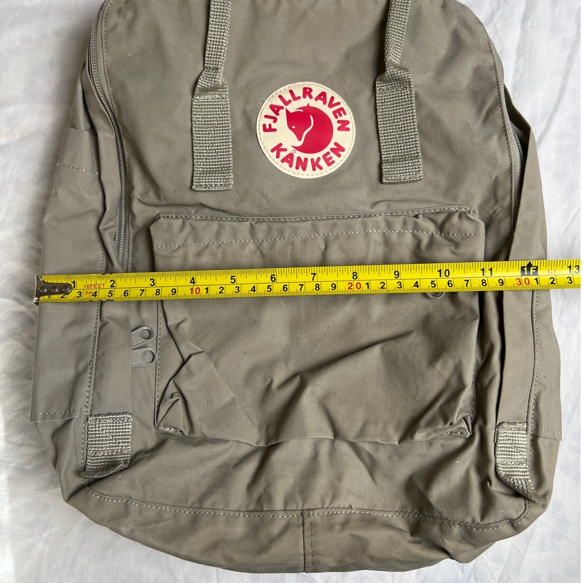 Fjallraven Kanken Double Handle Gray Bag Backpack
