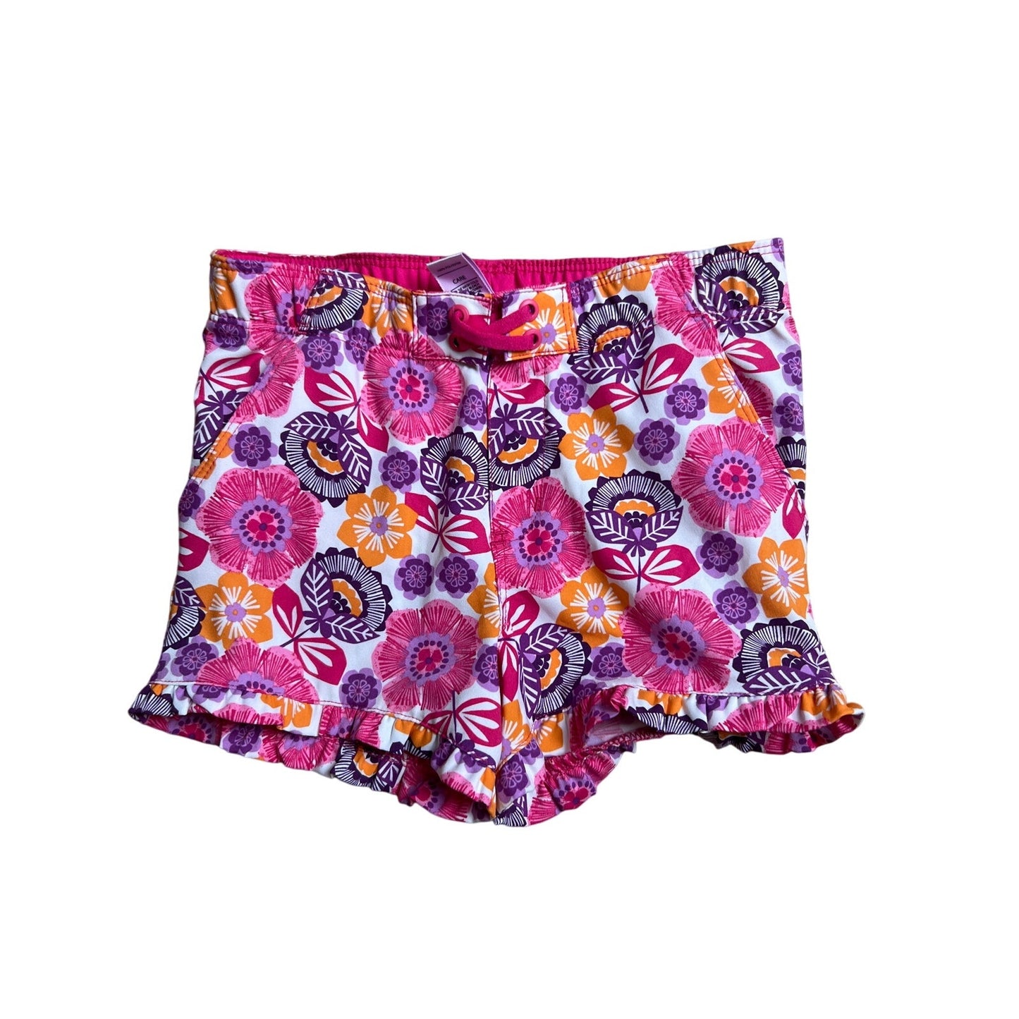REI Pink Floral Girl Shorts Size 4T