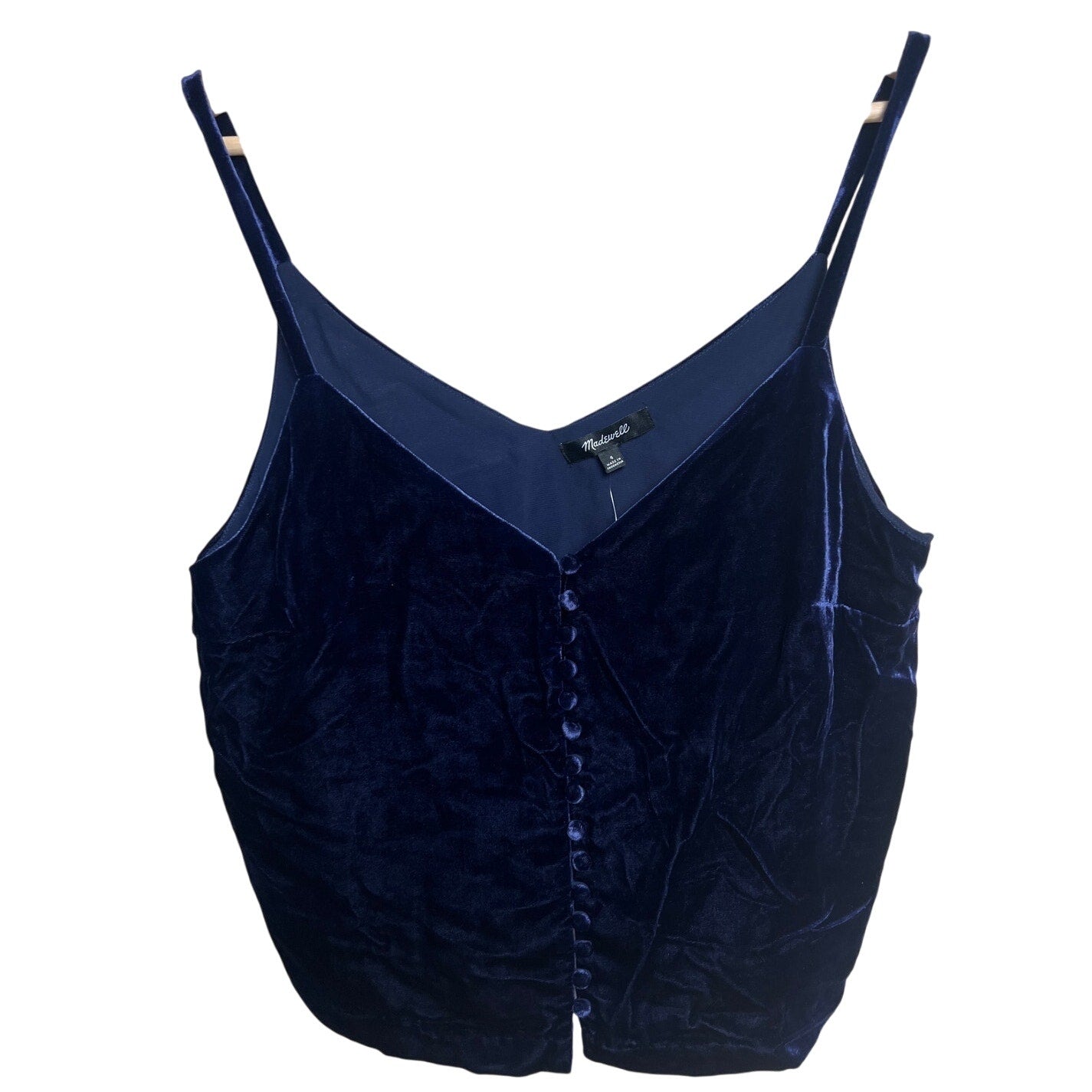 Y2K Madewell NWT Blue Tank Top Button Up Size 4