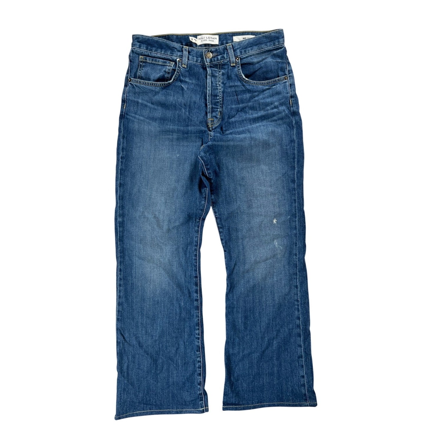 Nili Lotan Made In The US Demi Flare Jeans Women Size 28