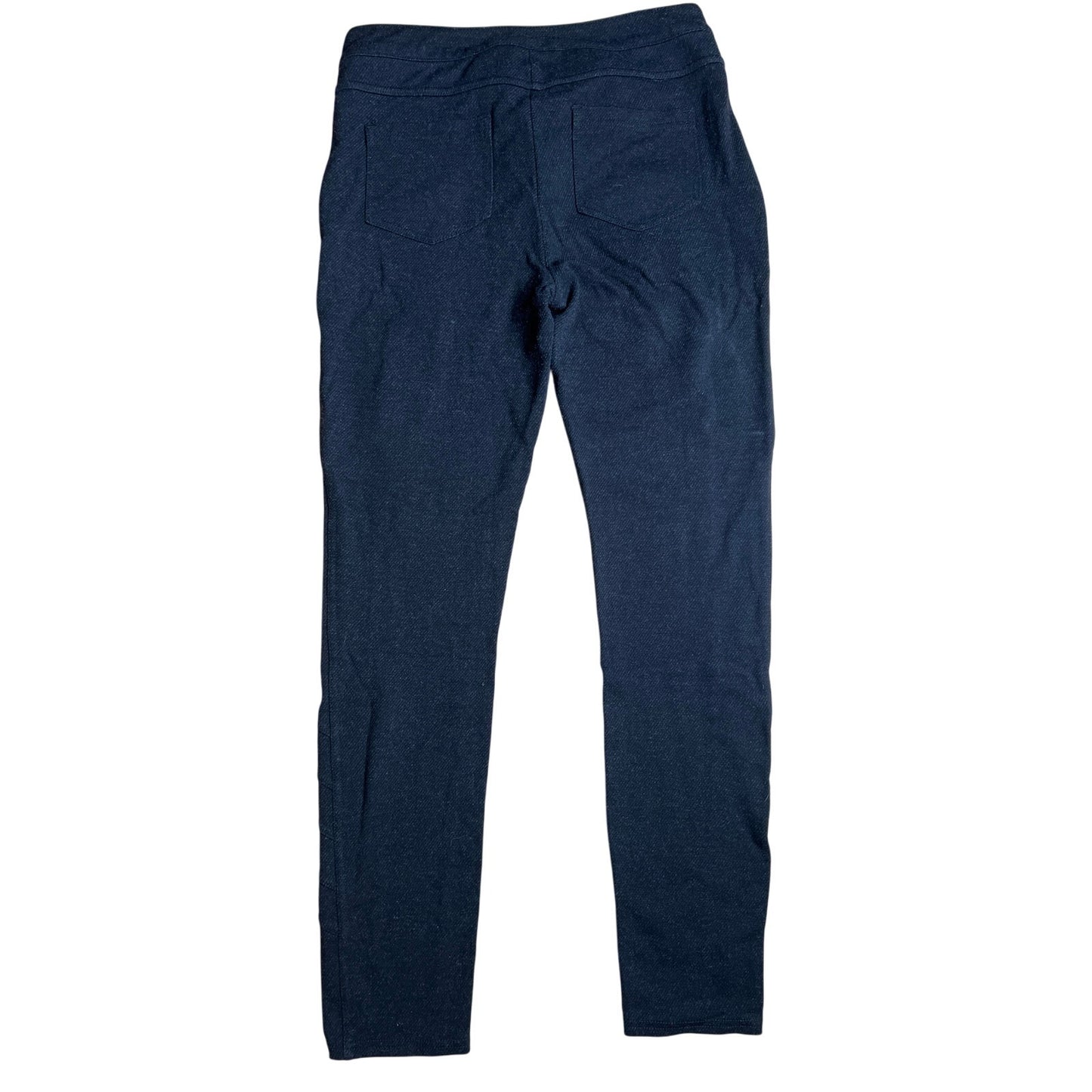 Athleta Ponte Moto Pants Skinny Stretch Zipper Charcoal Gray Size 6