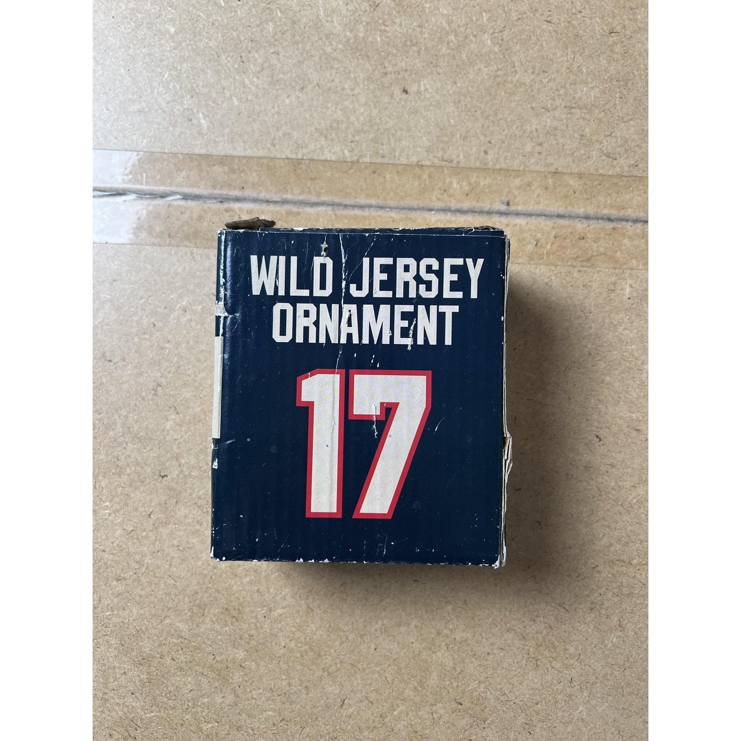 Minnesota Wild Jersey Ornament 17 Single Dangle Christmas Navy NHL Collectible
