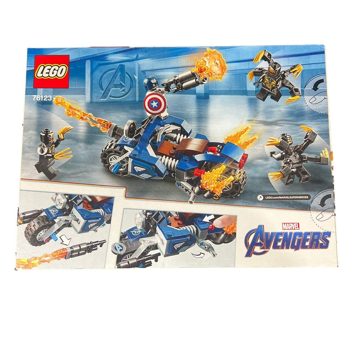 Lego Marvel Avengers Captain America Outriders Attack 76123 *SEALED*