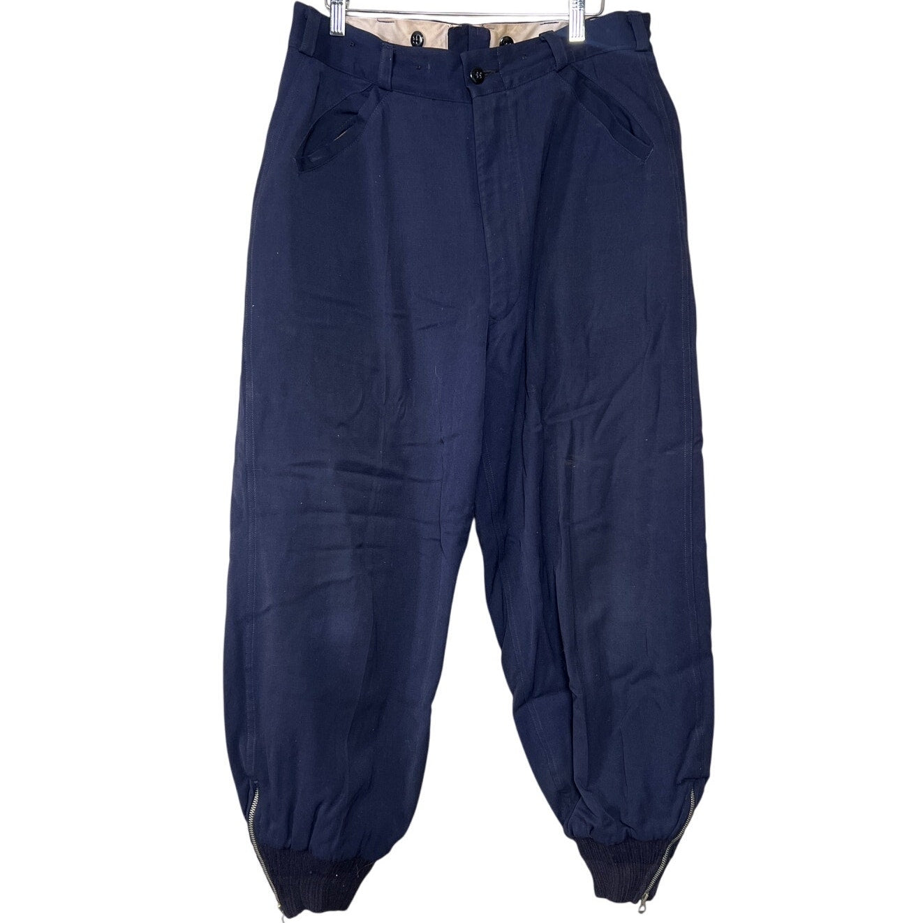 Harriswear Vintage Sports Garment Blue Men Winter Pants *Dimensions In Picture*