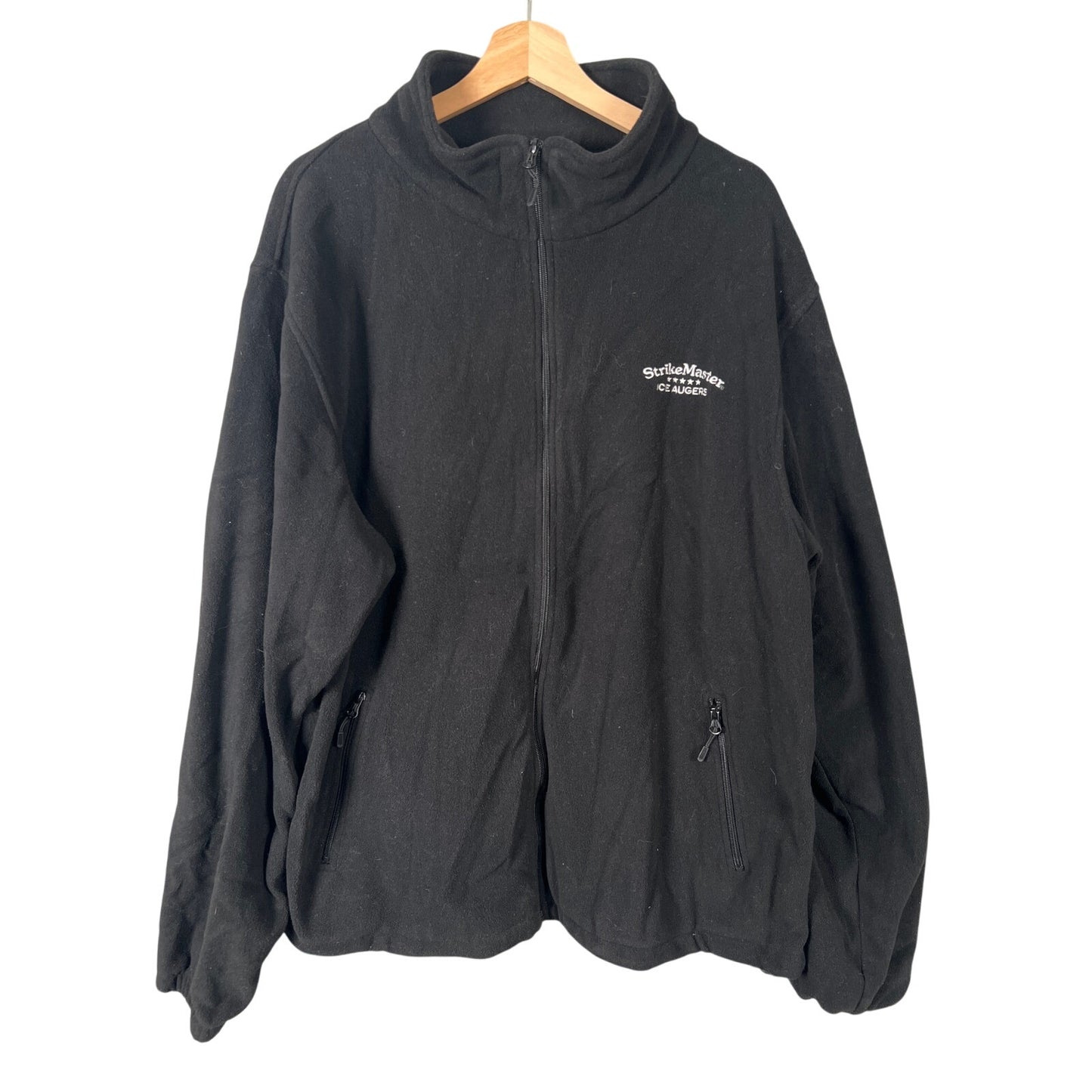 Striker Master Signature Concept 2XL Ice Augers Black Zip Up Fleece Men’s