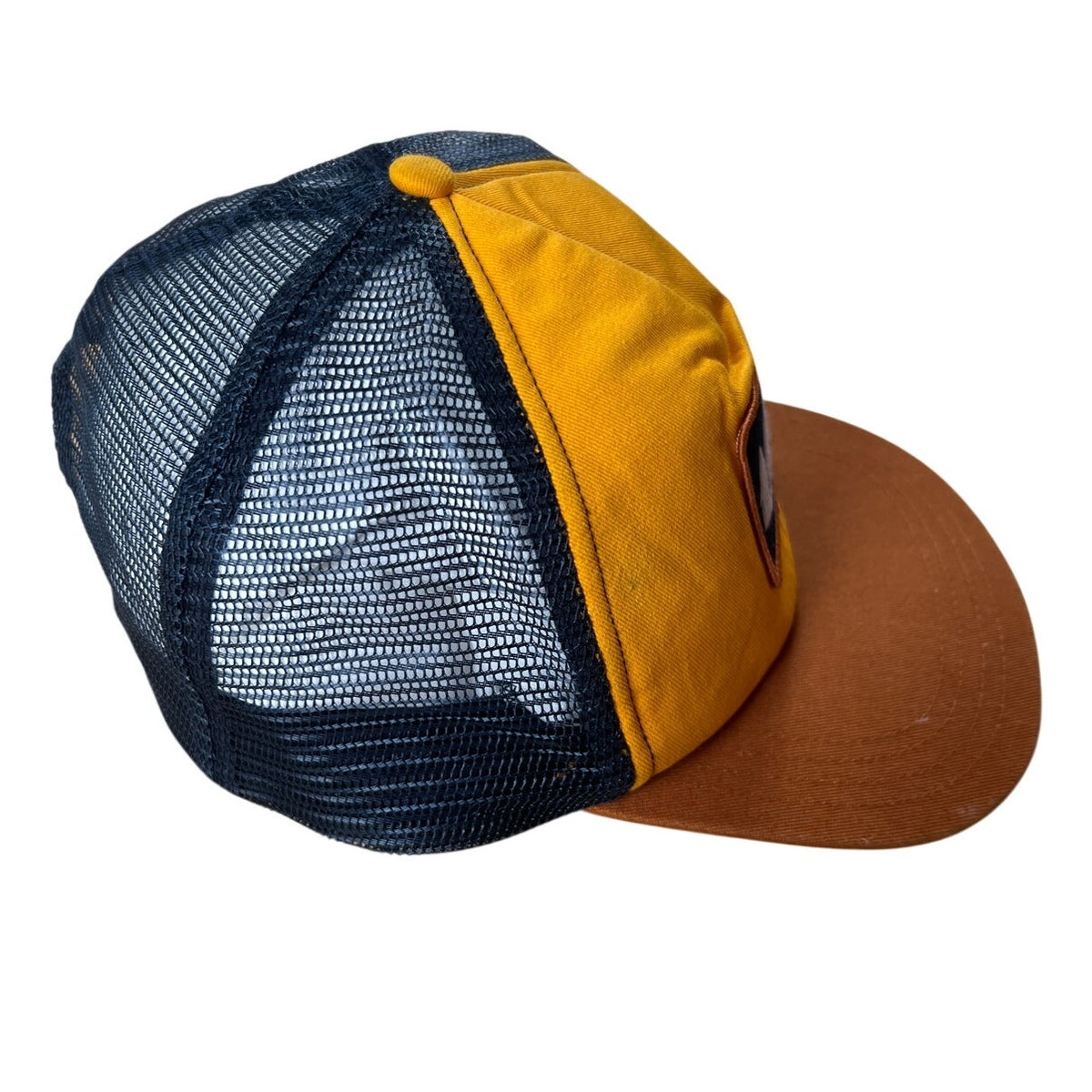 REI Co-op Trucker Hat Mesh Snapback Yellow, Blue Unisex