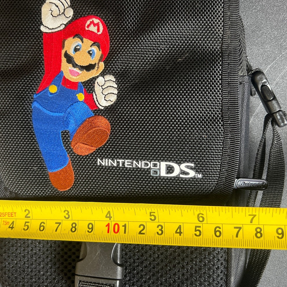 Nintendo DS Black Authentic SuperMario Bros Travel Bag