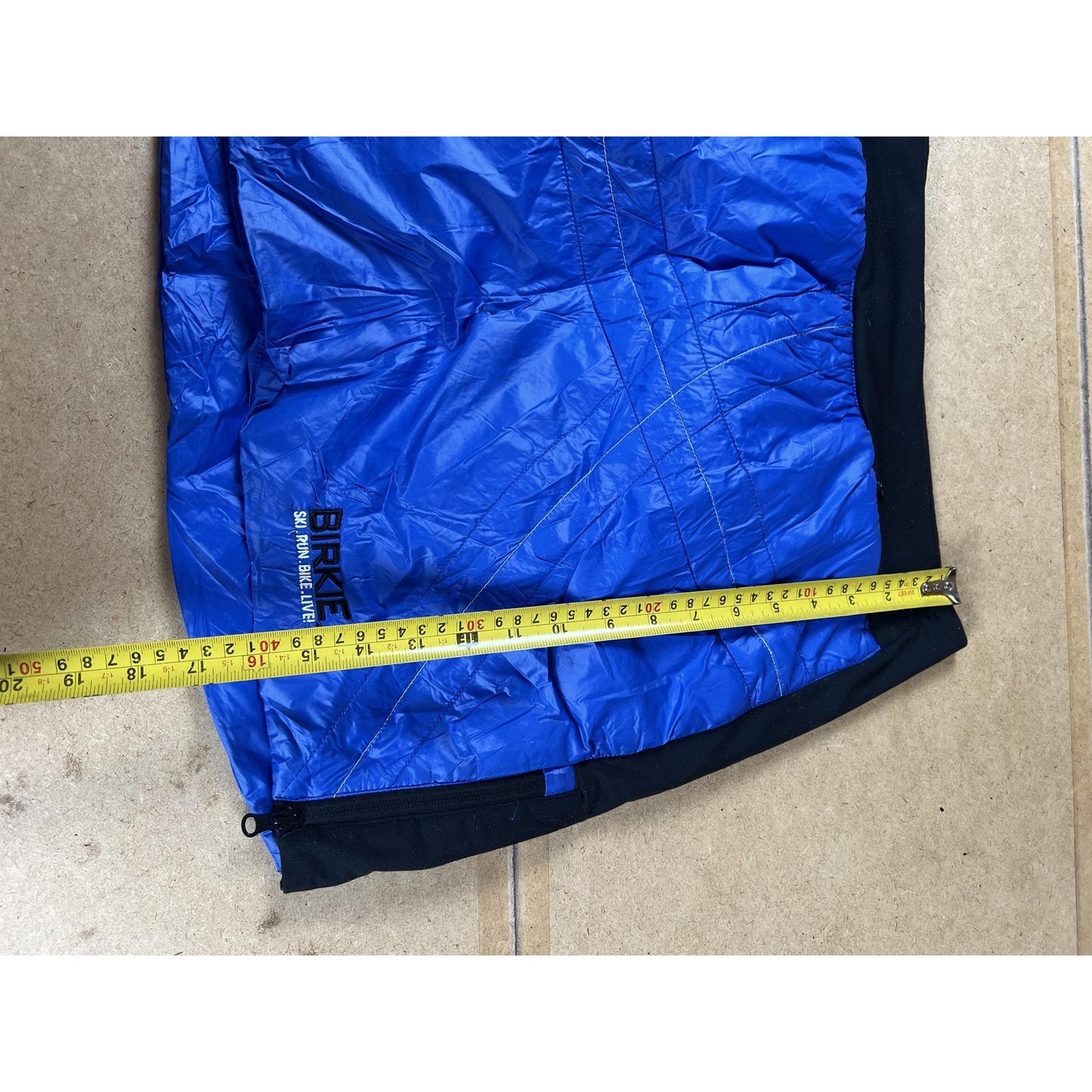 Swix Skirt Womens XL Blue Synthetic Insulated Ski Birkie Zip Side Pockets