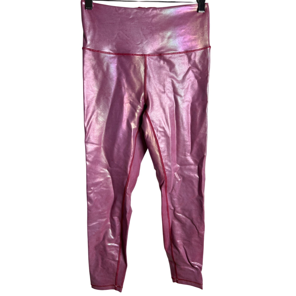 Zyia Active Luxe Pink Metallic leggings Women 6/8