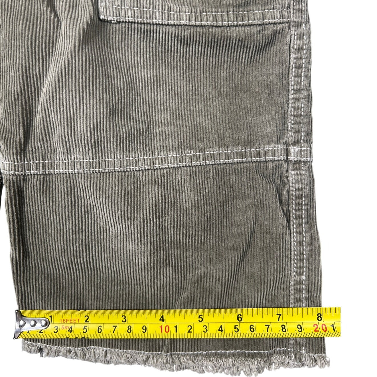 Mini Boden Army Green Corduroy Pants Size 8 Youth