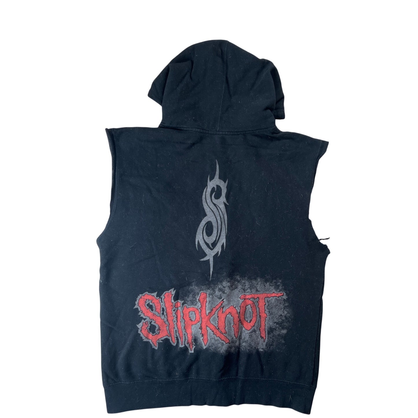 2010 Slipknot Medium Band Hoodie All Over Print Full Zip Pinhead old Masks