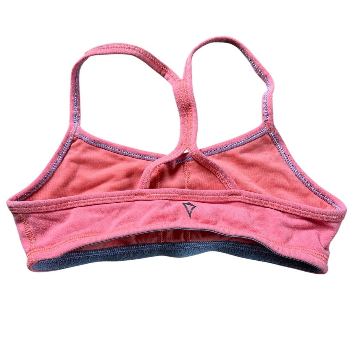 Ivivva Sports Bra Tank Girls Size 8 Pink Cotton Spandex Racerback Underwear