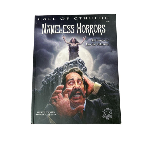 Call Of Cthulhu Nameless Horrors Chaosium Black Horror RPG Hardcover Fricker
