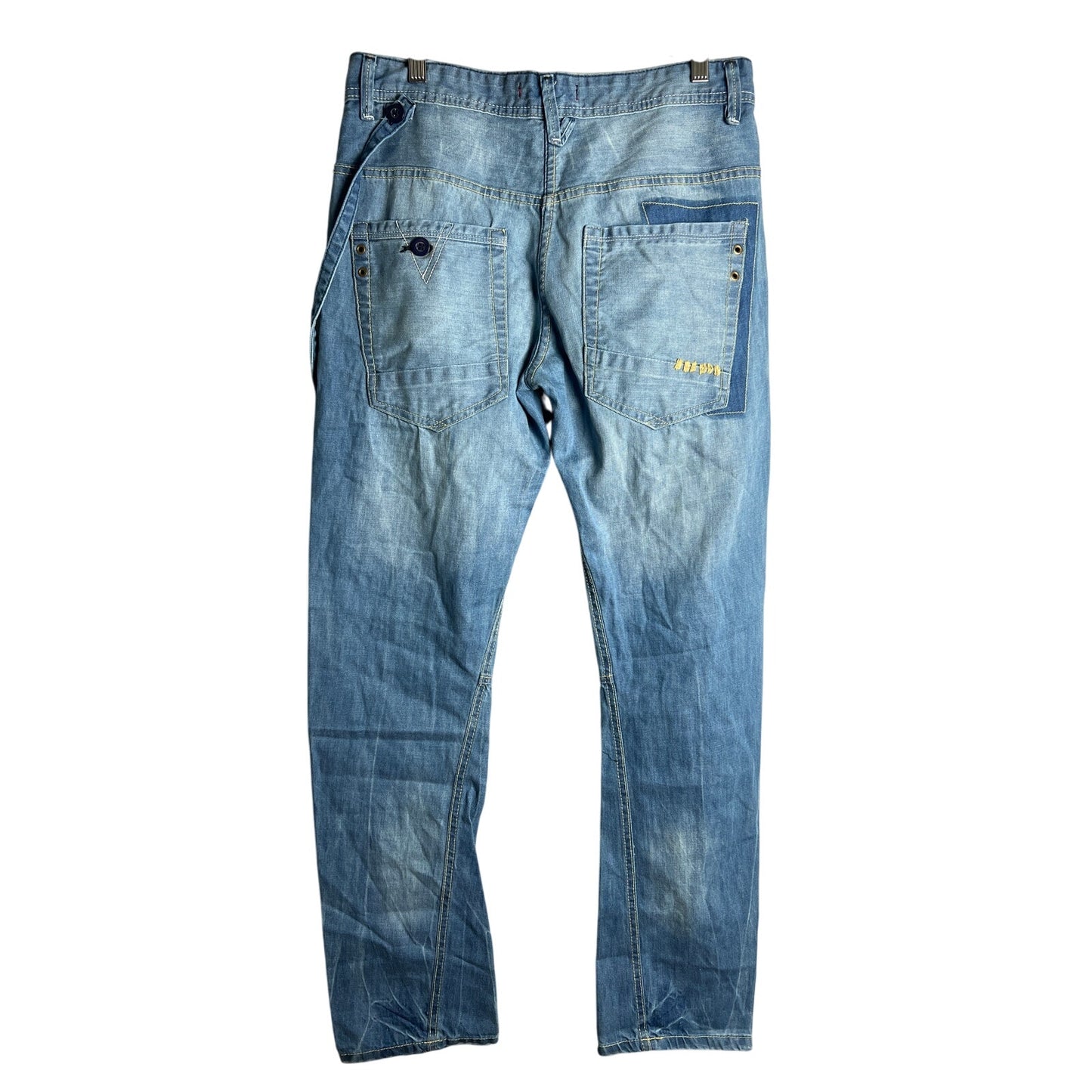 P.O.V. Size 32 Pants 100% Cotton Urban Distressed Jeans