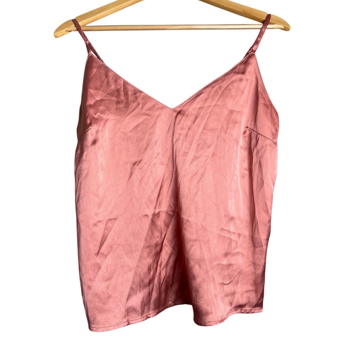 Asos Women Blouse Size 8 Pink Slip Top