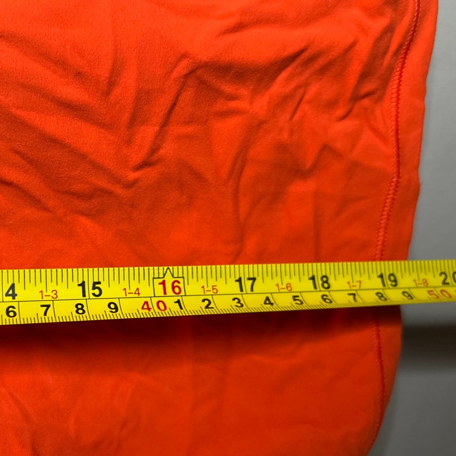 Lululemon Orange Women Top Synched Side *Dimensions In Picture*