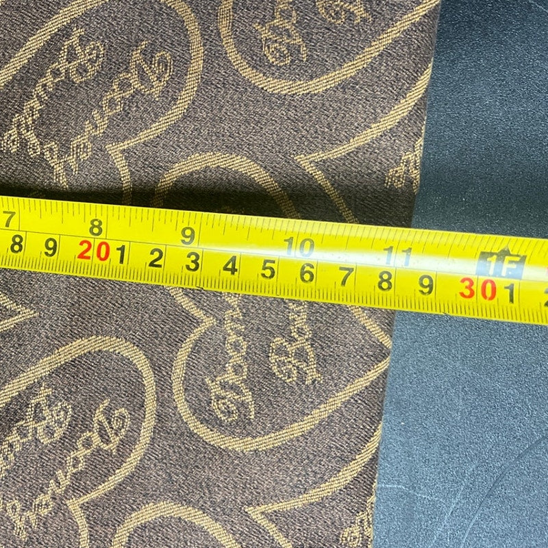 Dooney & Bourke Beige Mini Shoulder Purse Heart Signature Handbag Slouch Purse