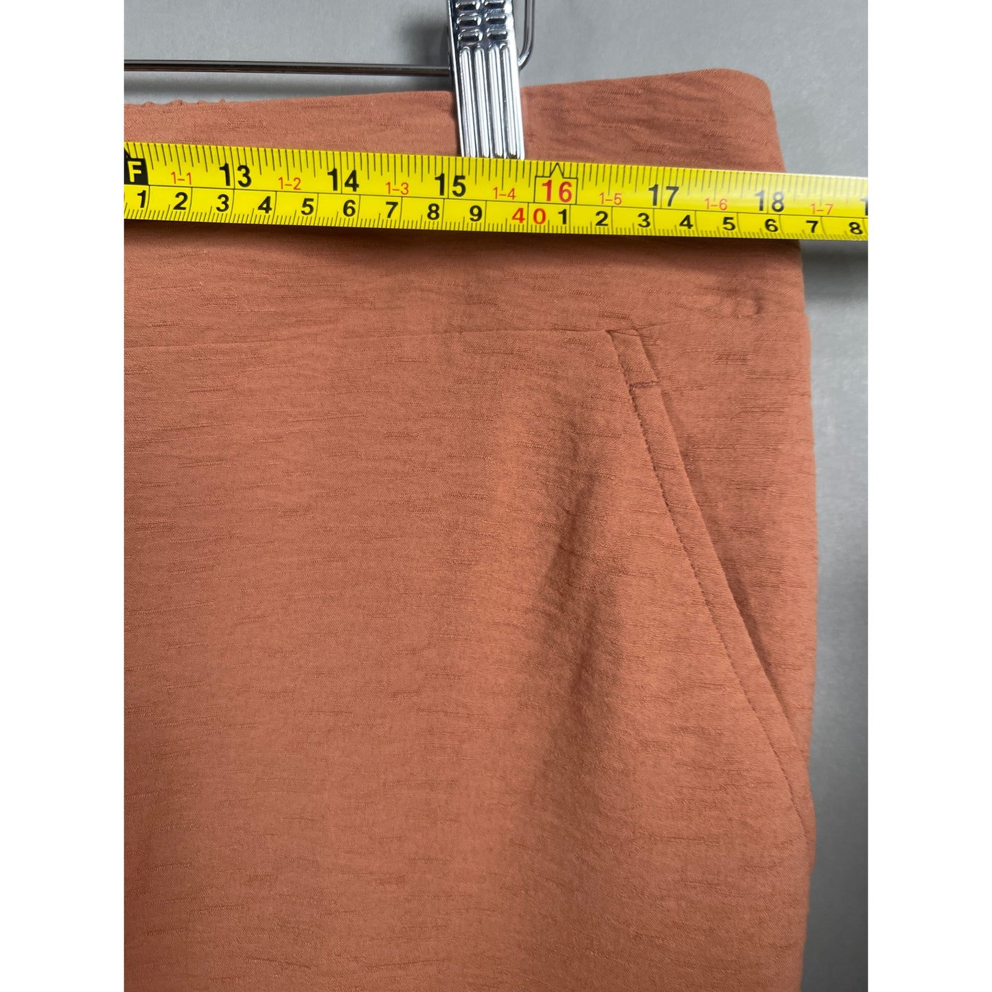 Nine West Wide Leg 100% Polyester XL Peach Breathable Pants