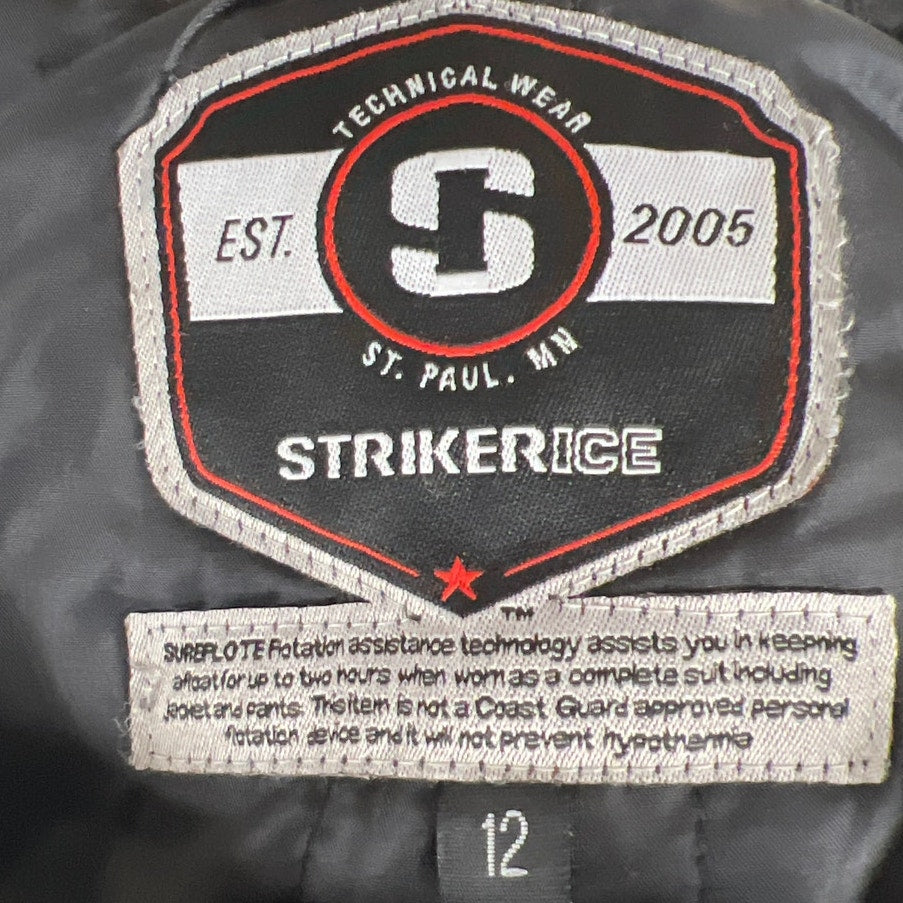 Striker ice Technical Wear Size 12 Youth Fishing Bib