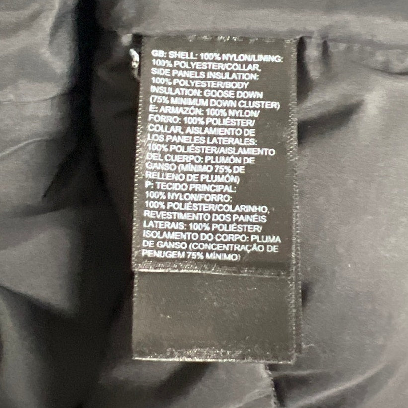 The North Face Women's Black Puffer Vest Polyester Large
