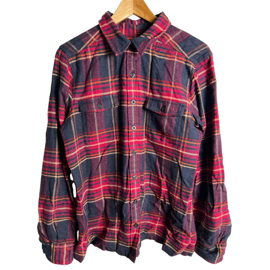 Patagonia Organic Cotton Fjord Flannel Button Down Men Size M