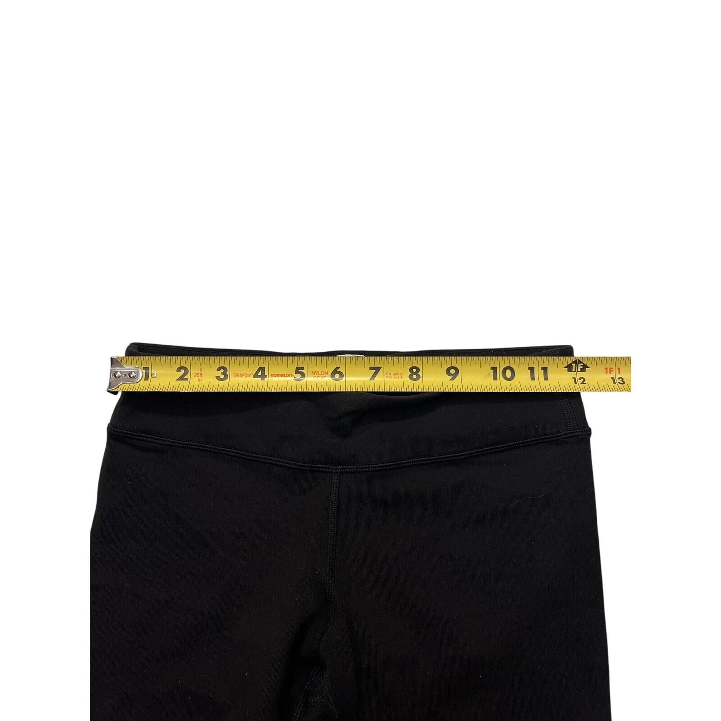 IVIVVA Athletica Girls black reversible full length stretch leggings size 12 EUC