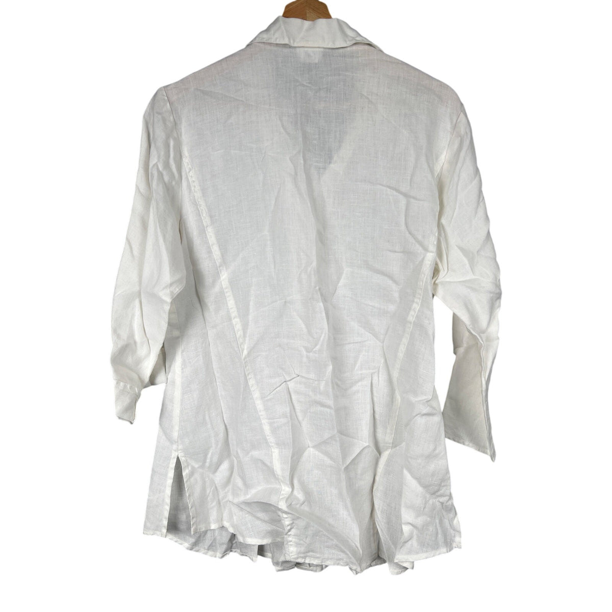 Habitat Clothes To live in Small Linen Long Sleeve Women's Top