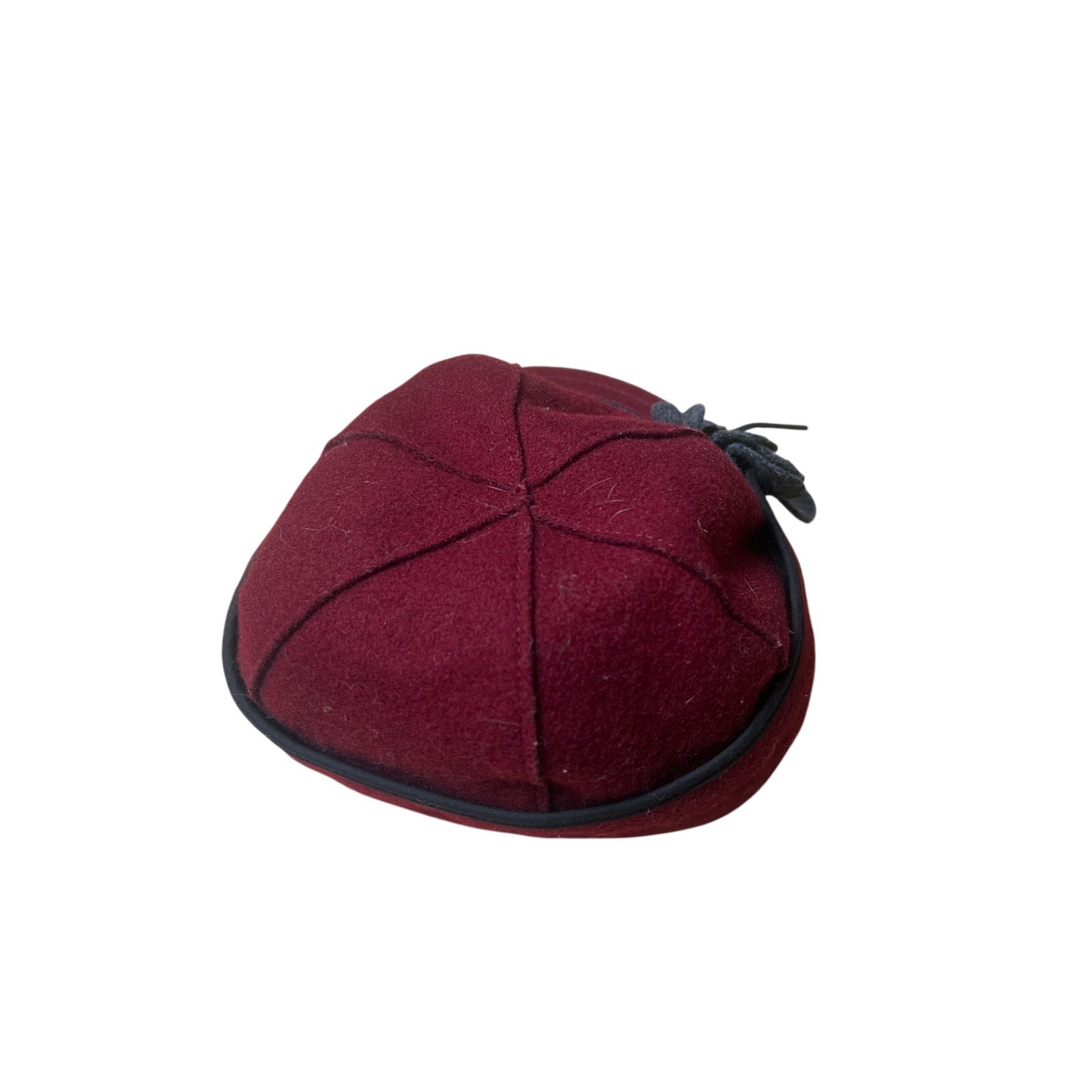 Stormy Kromer Winter Red Hat Flannel Lined Women 7 1/4