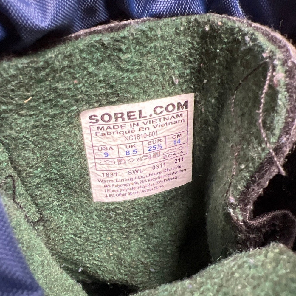 SOREL Flurry Snow Boot Boy's Size 9