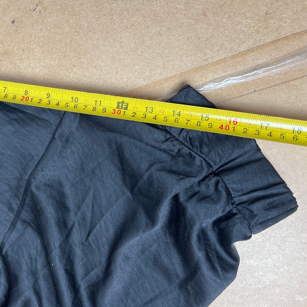 Amanda Laird Cherry Black Soft Pants Women Size 46
