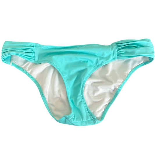 Victoria Secret The Knock Out Bikini Blue Bottoms Small